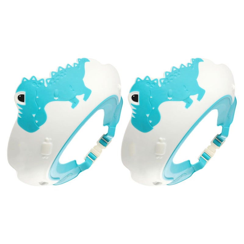 4 pcs Baby Shower Cap Baby Hair Washing Shield Toddler Washing Hair Shower Hat - Image 3