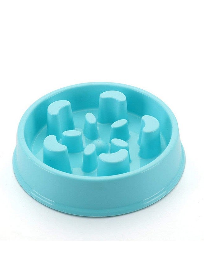 وعاء بلاستيكي للتغذية البطيئة، صينية متينة غير قابلة للانزلاق ووعاء تغذية تفاعلي للكلاب لمنع الانتفاخ (اللون حسب المتوفر) - Image 1