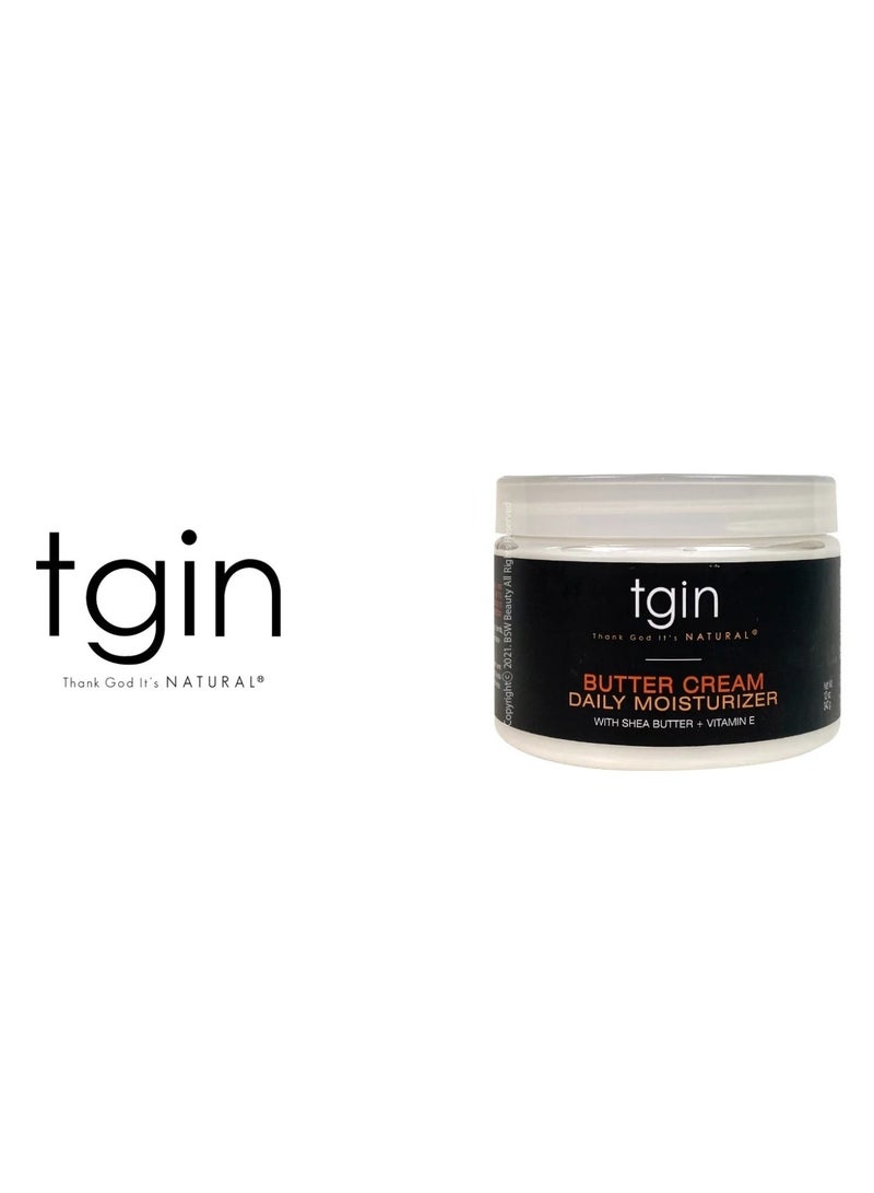 Tgin Daily Moisturizing Butter Cream with Shea Butter + Vitamin 340g - Image 2