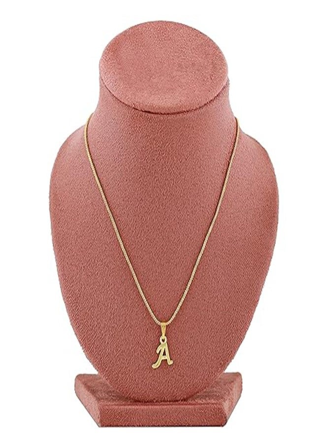 Estele Initial Letter Gold Plated Pendants/Charms for Girls & Womens - Image 3