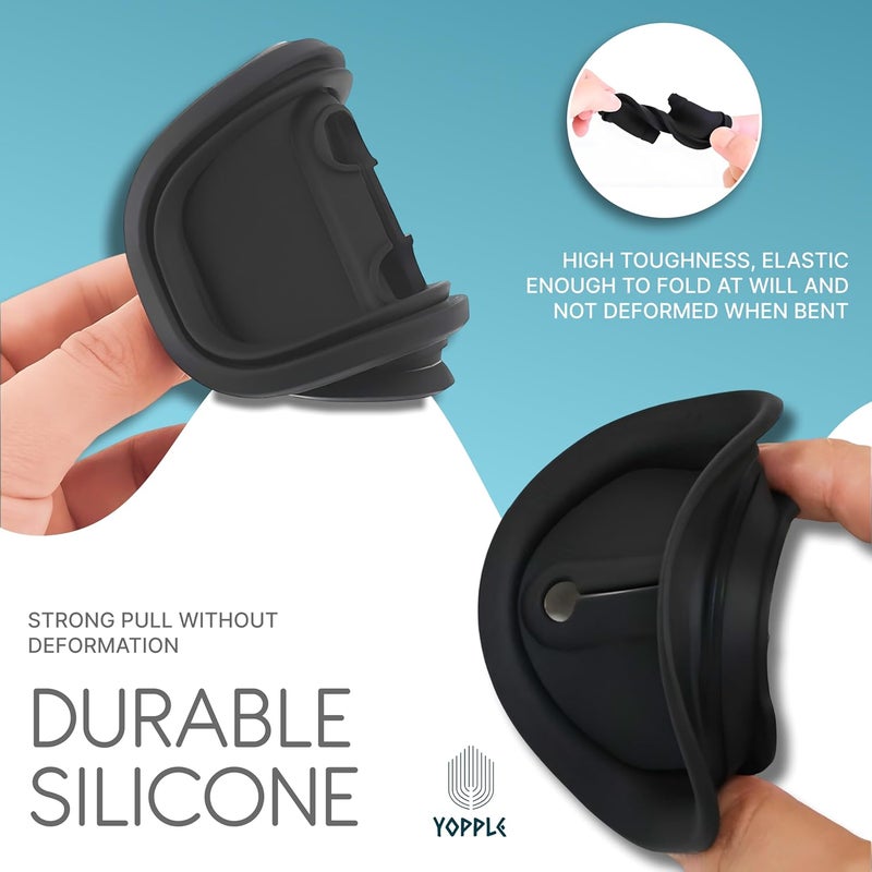 Yopple Silicone Car Door Latch Protective Covers – Waterproof, Thickened Lock Buckle Guard for Silent Shock Absorption – Universal Fit for Vehicle Door Lock Protection (Pack of 2) - Image 5