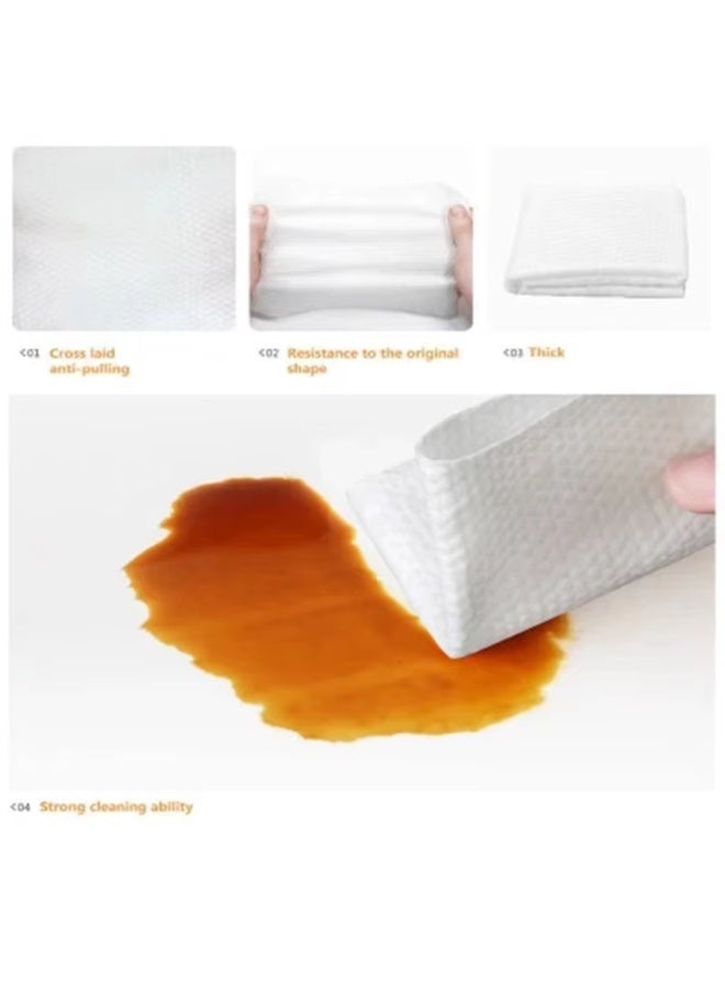 Kitchen cleaning wipes with a refreshing lemon scent help you quickly remove grease and food stains from various surfaces without the need for washing or rinsing. – 80 wipes - Image 3