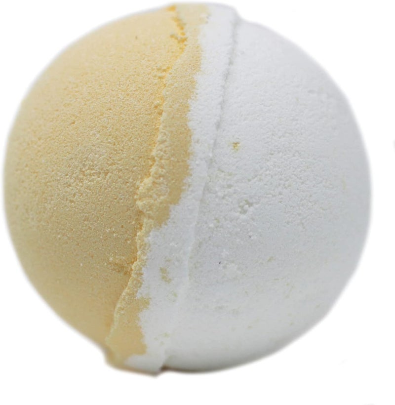 3 Deluxe Lemon Meringue Bath Bombs Shea Butter Infused Fragrant DessertInspired 180g Handmade in UK for Luxurious Bathing Experience