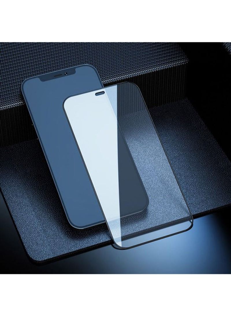 BORTONY Shatterproof Ultra Fine Edge Full Screen HD Tempered Film For Apple iPhone 12 Pro Max 6.7inch Black - Image 2