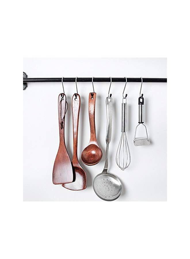 promass Stainless Steel Metal S Shaped Hooks Hangers, 16 Pieces - Image 5