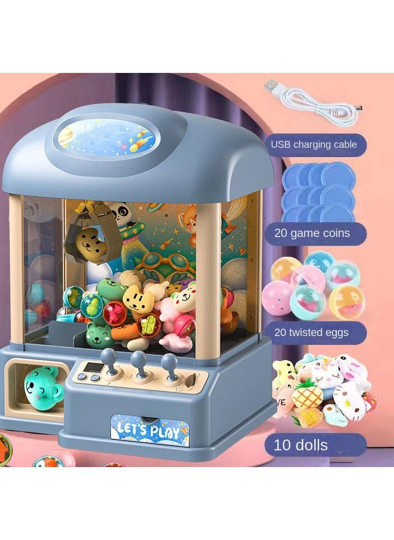 Y&D - Children's Twist Egg Coin Clip Doll Machine Toy - Image 1