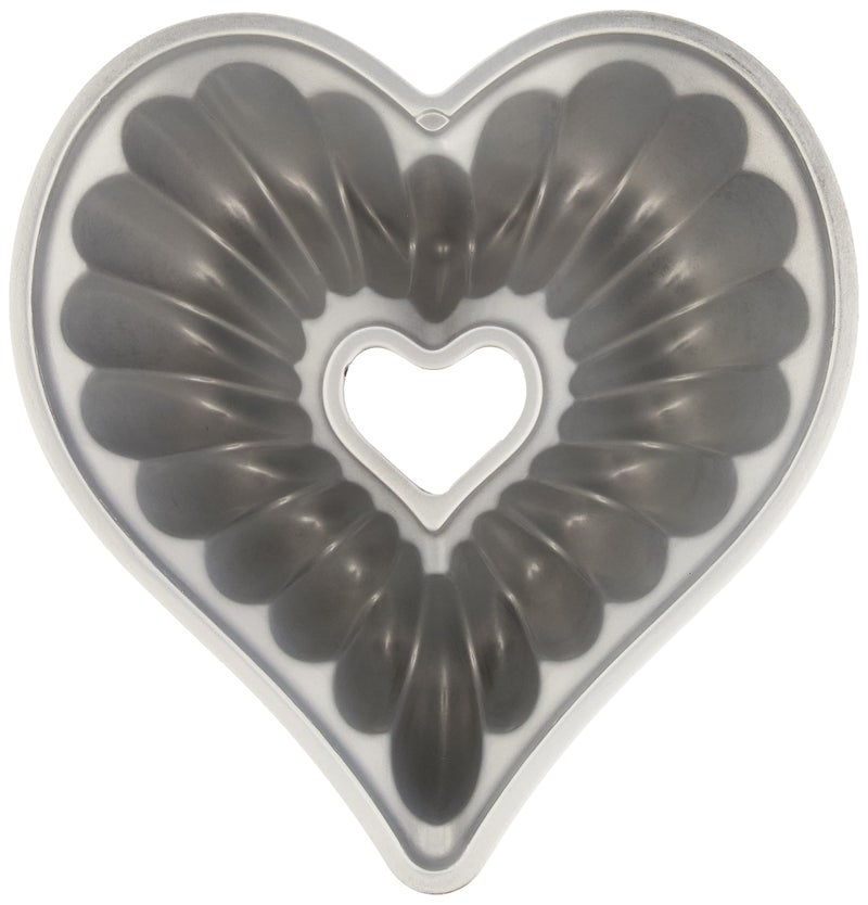Nordic Ware Elegant Heart Bundt 10 Cup Toffee