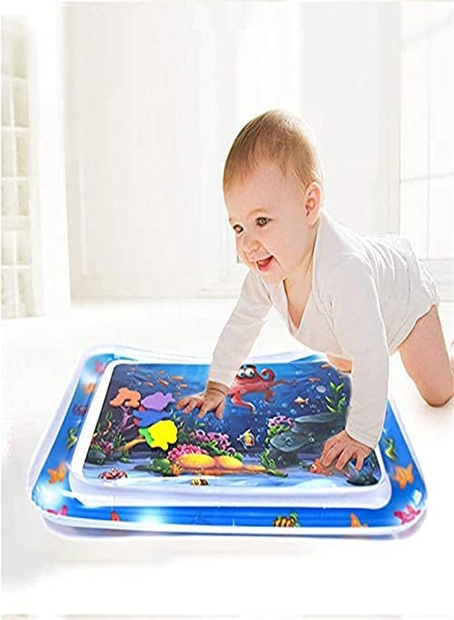 Bilvina Inflatable Baby Mat Tummy Time Play mat Infants Toddlers Water| Multi Color | Pack of 1 - Image 3