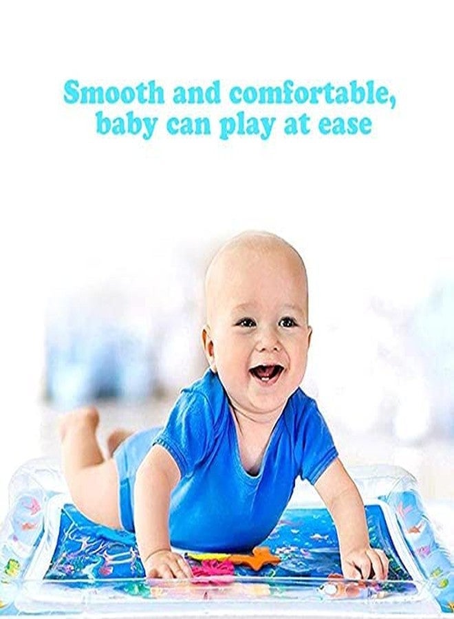 Bilvina Inflatable Baby Mat Tummy Time Play mat Infants Toddlers Water| Multi Color | Pack of 1 - Image 5
