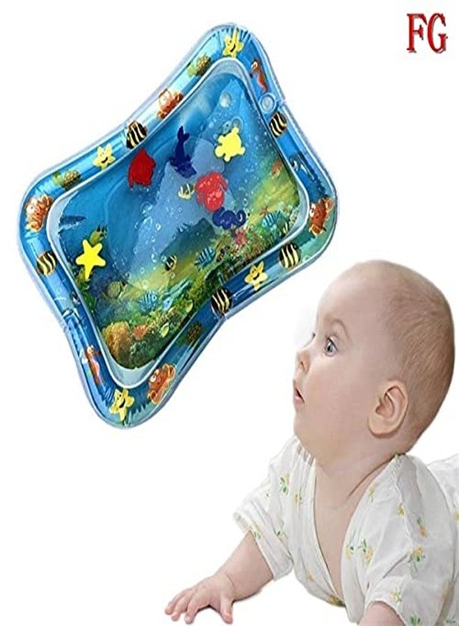 Bilvina Inflatable Baby Mat Tummy Time Play mat Infants Toddlers Water| Multi Color | Pack of 1 - Image 2