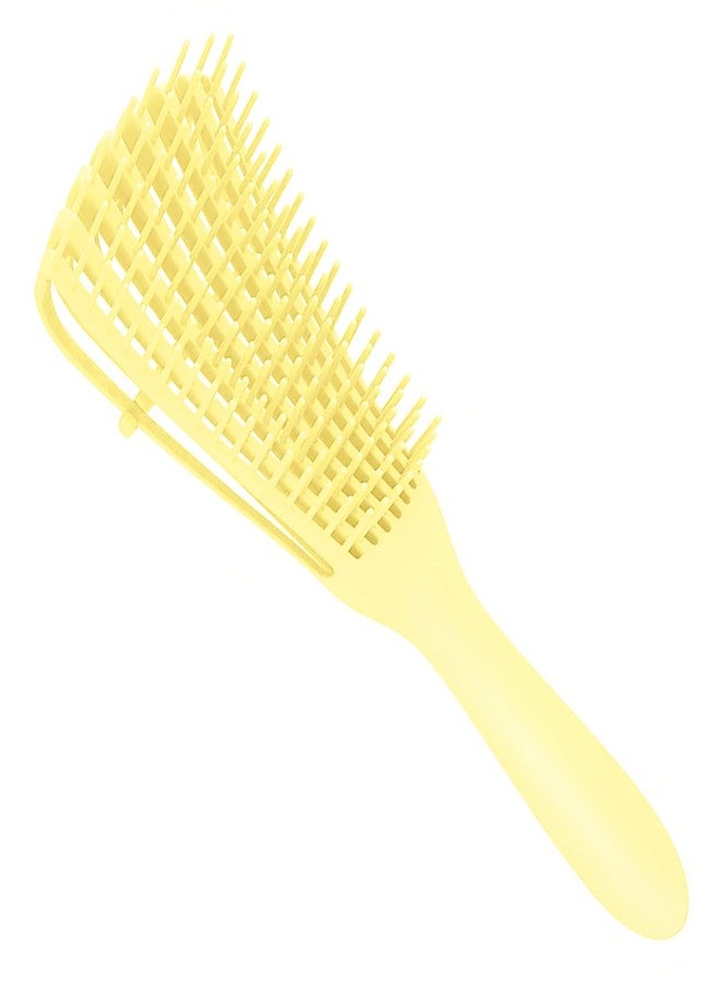 A.DASHER Detangling Brush for Afro America/African Hair Textured 3a to 4c, Knots Detangler Scalp Massage Comb for Women, Beige (3 Count) - Image 1