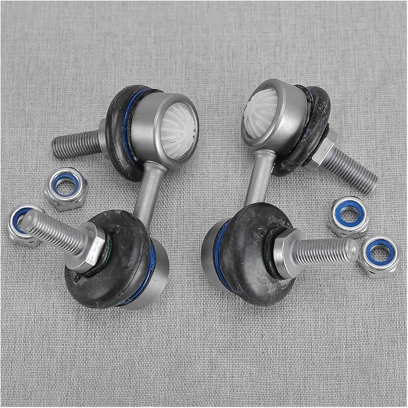 Maserati Quattroporte GranTurismo GranCabrio 2003 2014 Sway Bar Link Pair Metal Plastic Rubber - Image 3