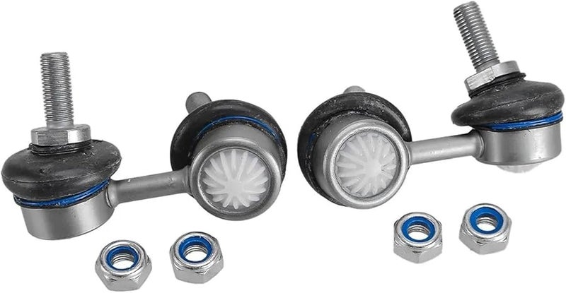 Maserati Quattroporte GranTurismo GranCabrio 2003 2014 Sway Bar Link Pair Metal Plastic Rubber - Image 1
