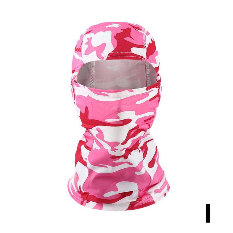 Outdoor cycling face mask, dustproof and sunproof, single-hole breathable quick-drying neck warmer/head cover - Image 1