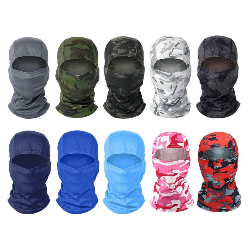 Outdoor cycling face mask, dustproof and sunproof, single-hole breathable quick-drying neck warmer/head cover - Image 3