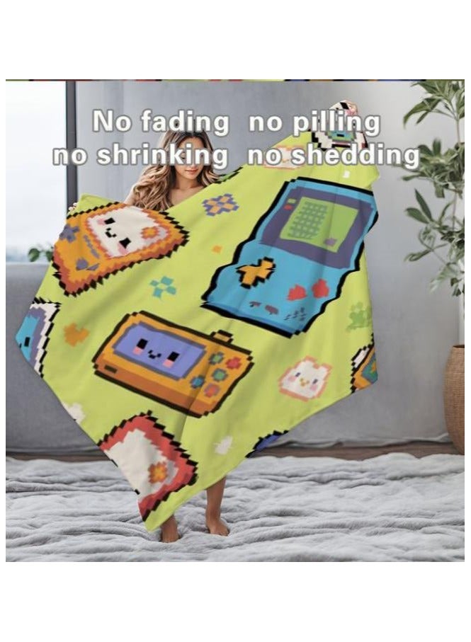 عام بطانية رقيقة من الفانيلا (دافئة ومريحة، ومناسبة للنوم، واستخدام الألعاب، وإزالة الغبار والرمل) 150 سم * 200 سم - 711 - Image 4