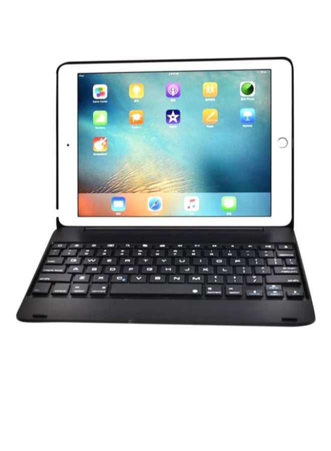NIBEMINENT Keyboard Case Cover For Apple iPad/Air 2 BK 9.7-Inch Black  - Image 1
