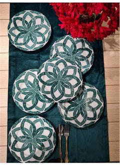 Porland Hedera 6 Piece Flat Plate Set 20 Cm  - Image 2