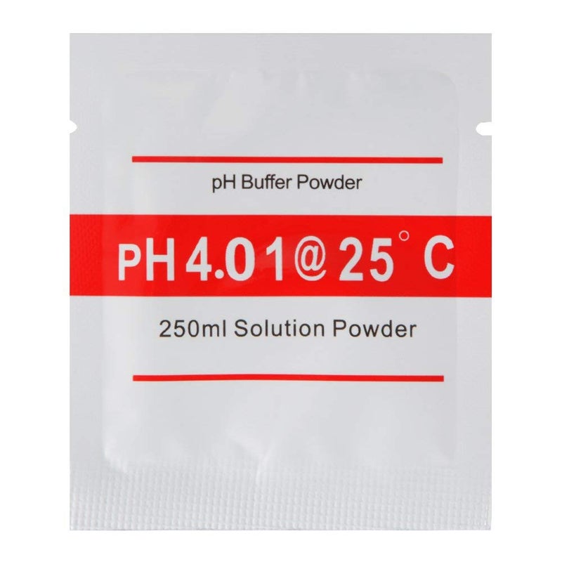 Nynelly 20 قطعة مسحوق محلول عازل لقياس درجة الحموضة لعملية المعايرة الدقيقة والسهلة، pH4.01، pH6.86 - Image 4