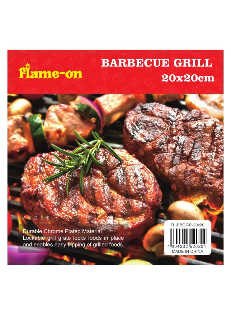 فلايم-أون شواية فليم أون بمقبض خشبي 20x20 - Image 2