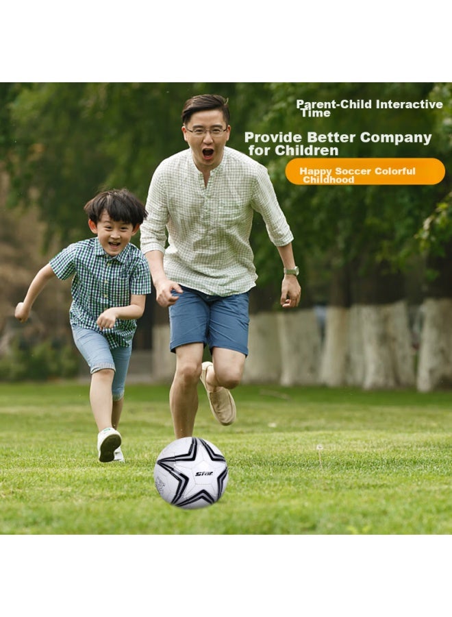 Star 3 Soccer Ball For Children, Kindergarten And Elementary School Students, Training Standard Imported Hand-sched Ball, Wear-resistant Pu Sb6303 - Image 3