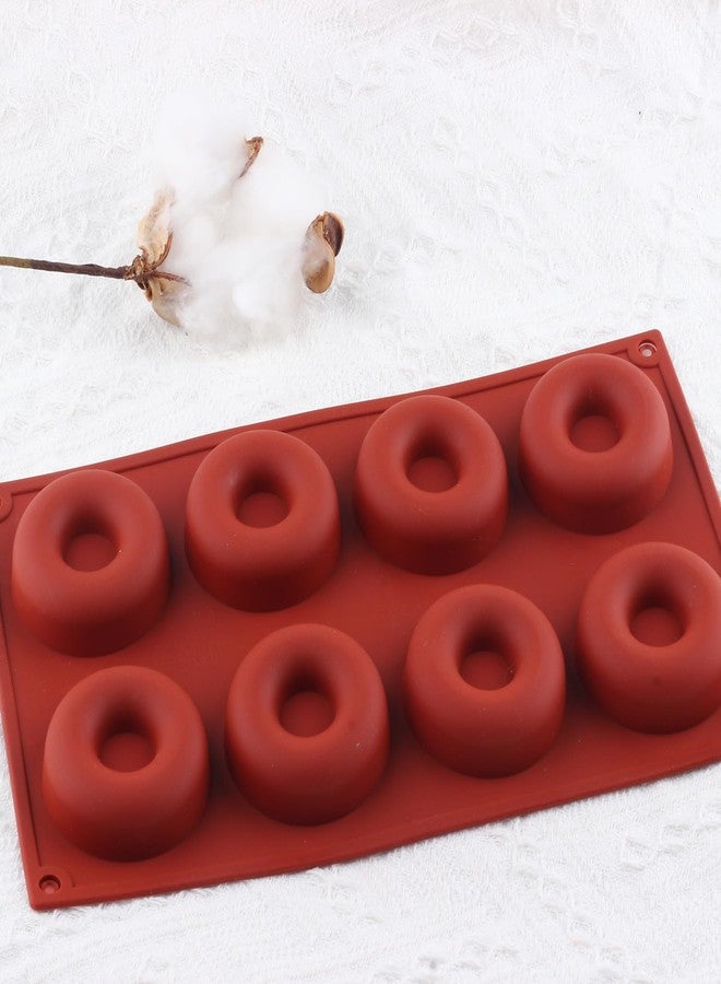 YIMINGMOLD قوالب سيليكون للدونات والشوكولاتة من YIMINGMOLD، مجموعة من قطعتين - Image 4