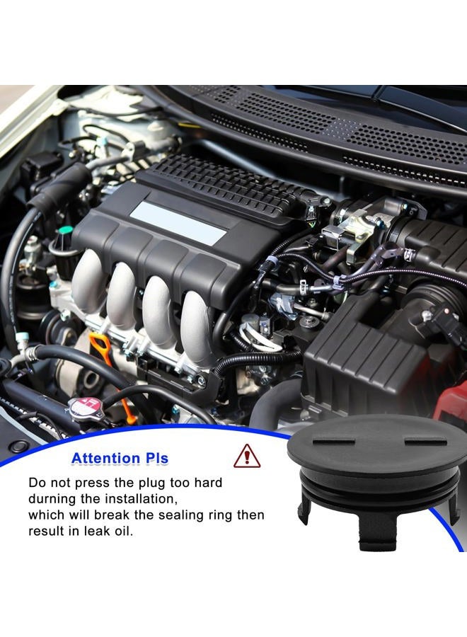 KEVWR Cylinder Head Cam Plug Compatible with Honda Cr-v Civic Cam Plug Cap Replace 12513-P72-003 - Image 4