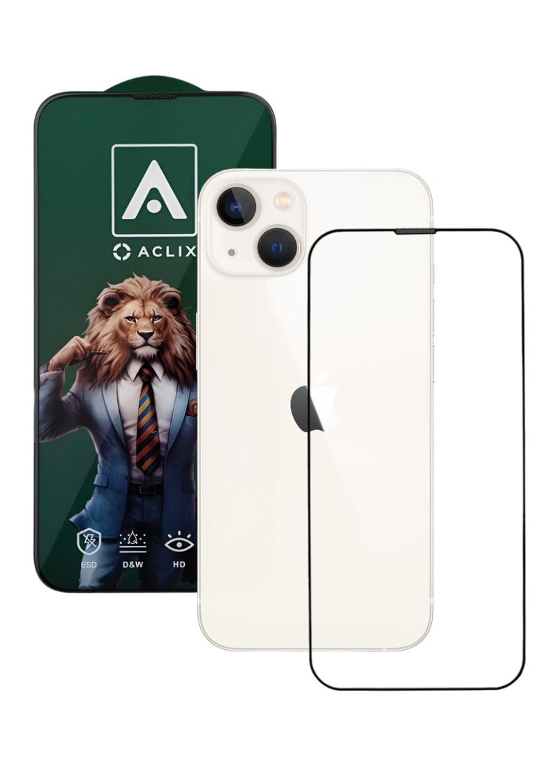 ACLIX Antistatic ESD Dustproof Premium Quality High Definition Tempered Glass Screen Protector Designed For  iPhone 13 - Image 1