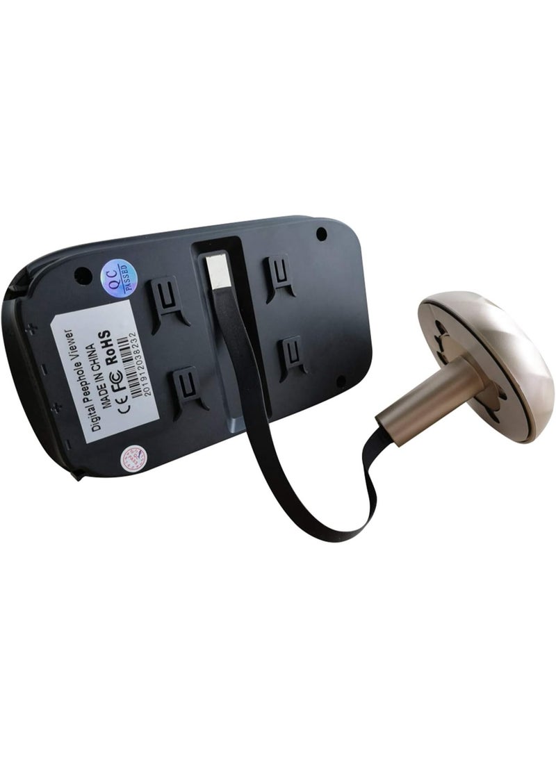 Digital Door Viewer Peephole Camera with 2.8-Inch LCD Screen – Night Vision & Photo Shooting – Digital Door Monitoring for Home Security - Image 2