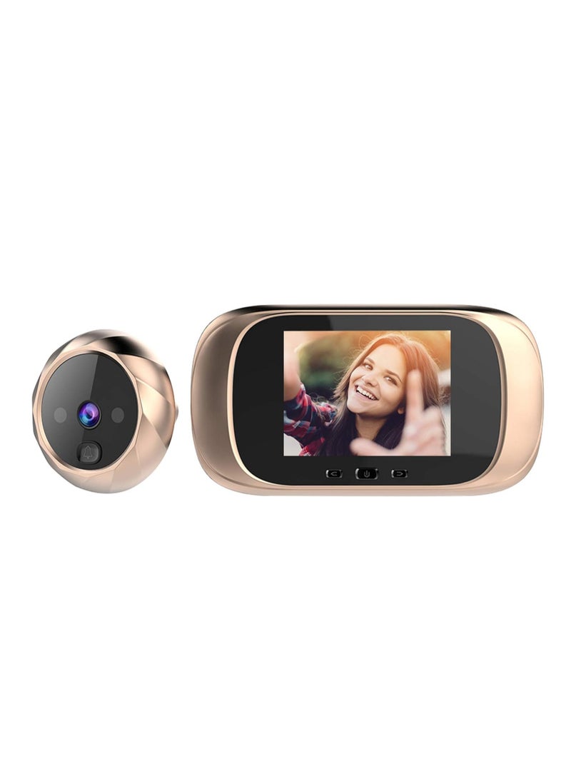 Digital Door Viewer Peephole Camera with 2.8-Inch LCD Screen – Night Vision & Photo Shooting – Digital Door Monitoring for Home Security - Image 1