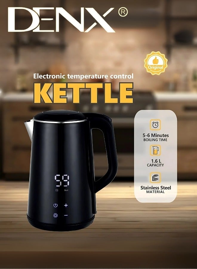 دينكس غلاية ستيل رقمية بخاصية الحفاظ على الحرارة والتحكم بمستويات الحرارة سعة 1.6 لتر ، 1500 واط من دينكس DX2087 - Image 5