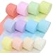 Captain Decor 12 Crepe Paper Streamers Rolls 656ft Pack of Unique 12 Pastel Streamers for Party Decorations Pastel Backdrop Birthday Streamers Party Streamers18 inch x 82 ftRoll - Image 2