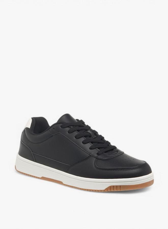 LBL by Shoexpress Men's Panelled Sneakers with Lace-Up Closure - Image 1