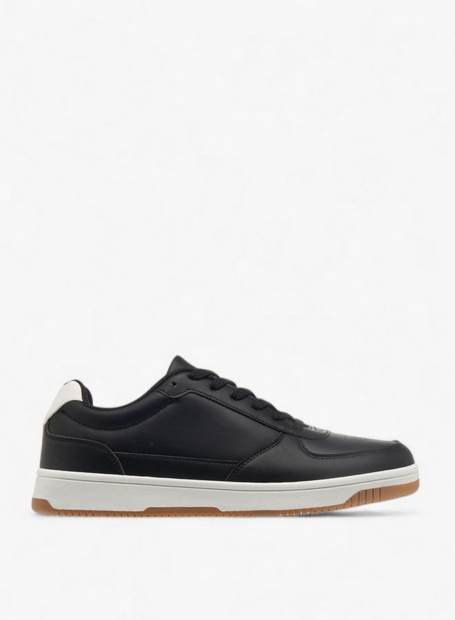LBL by Shoexpress Men's Panelled Sneakers with Lace-Up Closure - Image 3