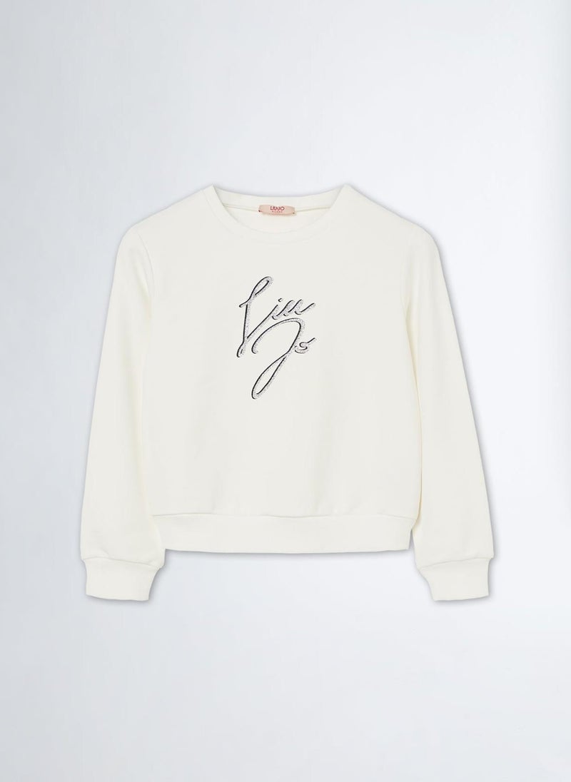 Liu Jo Sweatshirt with logo - Image 1