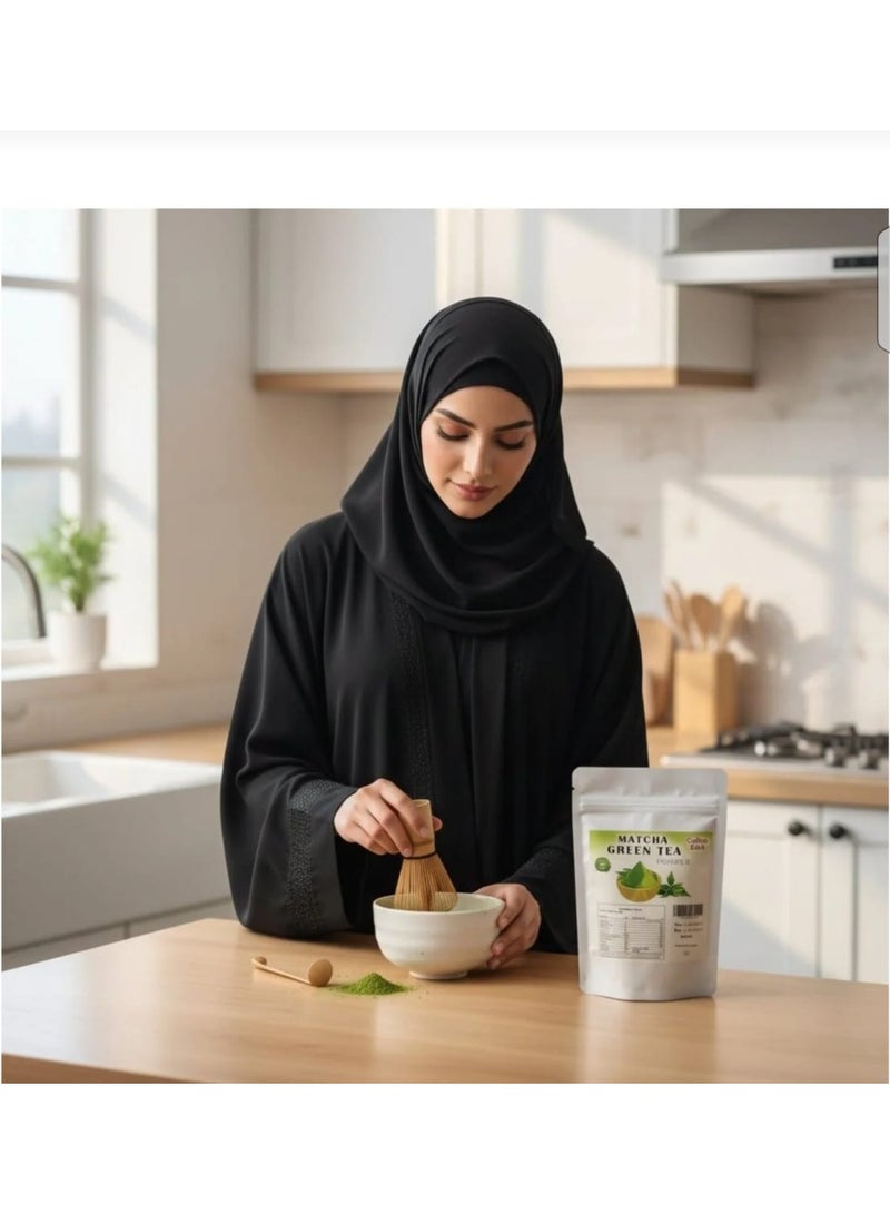 كوفي بريك مسحوق الشاي الاخضر ماتشا 200-جرام - Image 2