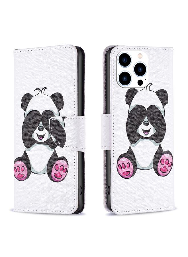 S-TOP Case For iPhone 15 Pro Colored Drawing Pattern Flip Leather Phone Case - Image 1