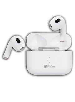 ProOne ProOne PHB3207 True Wireless Earbuds, Bluetooth 5.3, USB-C Fast Charging, HD Call, Siri Support, 4 Hours Playtime, Noise Reduction, Lightweight Earbuds with Charging Case  - Image 3