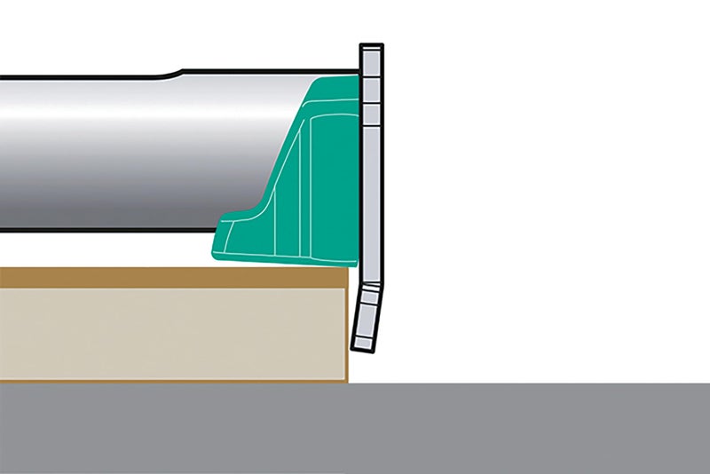 wolfcraft Hammer Pulling Ledge I 6945000 I 3-in-1 product for joint-free connection of laminate and parquet - Image 4