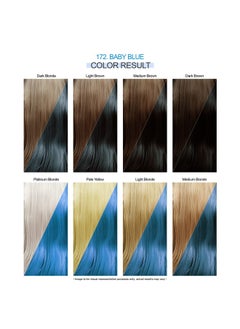 Adore Semi Permanent Hair Color Vegan And Crueltyfree Hair Dye 4 Fl Oz 172 Baby Blue (Pack Of 1)  - Image 4