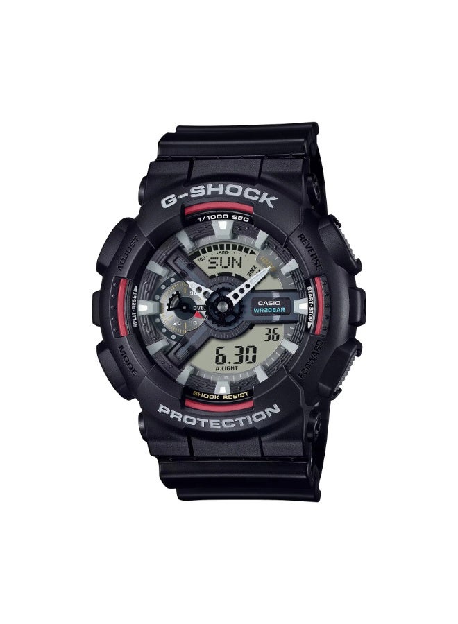 Casio G-Shock GA-110RL-1ADR Analog Digital Men's Black Bio-Based Resin Watch