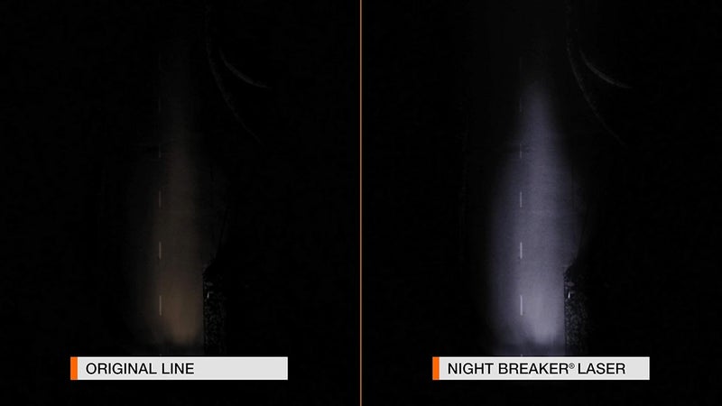 OSRAM Night Breaker Laser H8 Halogen Headlight Bulbs - 150% More Brightness (Pack of 2) - Image 5