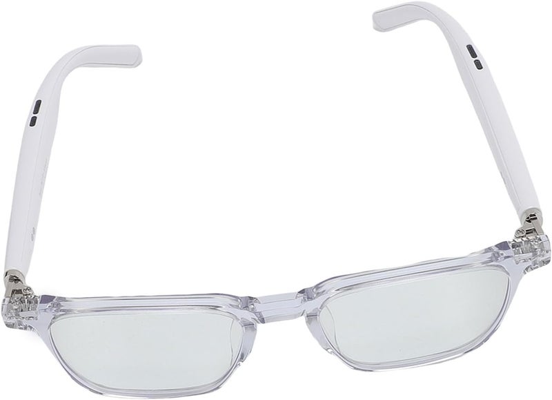 Comfort grip Translator Glasses, Protective Lenses Real Time Video Translation Anti Blue Light Translation Device Music and Travel Area (White) Diverse use resistant crafted quality - Image 4