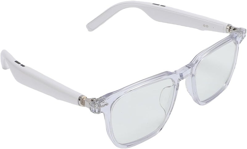 Comfort grip Translator Glasses, Protective Lenses Real Time Video Translation Anti Blue Light Translation Device Music and Travel Area (White) Diverse use resistant crafted quality - Image 5