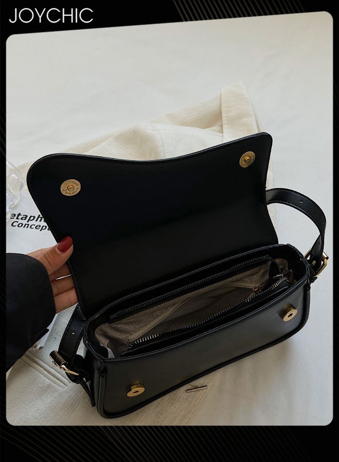 Joychic حقيبة كتف بتصميم قابل للطي للسيدات حقيبة بسيطة تحت الإبط للعمل والتنقل اليومي - Image 3