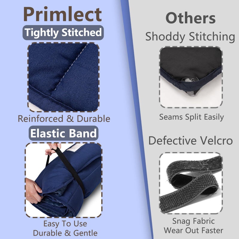 Primlect Toddler Nap Mat with Removable Pillow and Fleece Blanket, Extra Large 55''x35'' Sleeping Bag, Washable, Light, Easy to Roll up, Perfect for Daycare, Preschool, Kindergarten, Travel - Image 4