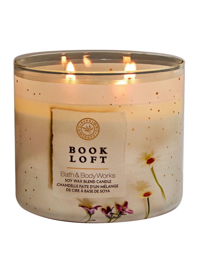 Bath & Body Works Book Loft 3-Wick Candle 