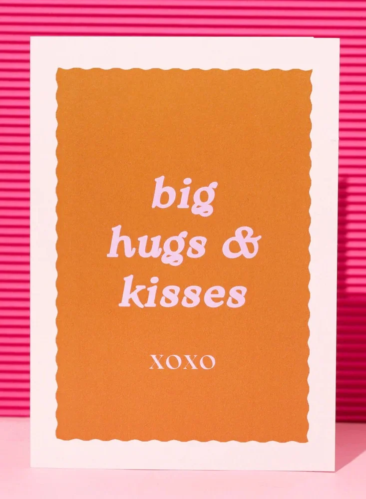 ماديسون بول الإبداعية Birthday Wishes & Lots of Kisses Card (A6)