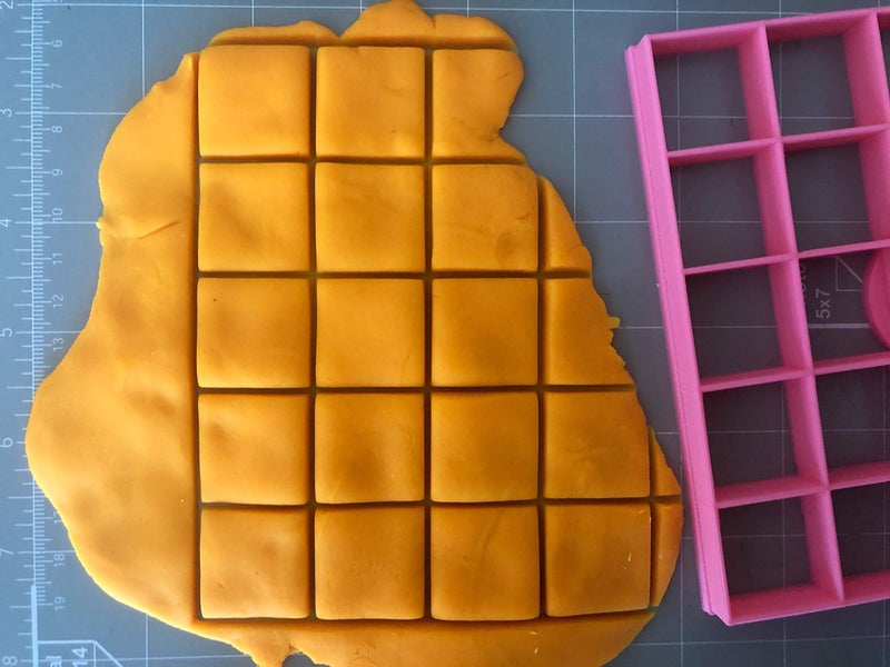 Cookie Cutz 25 x1"" size squares multi Cookie Cutter (5 x 5 in) - Image 3
