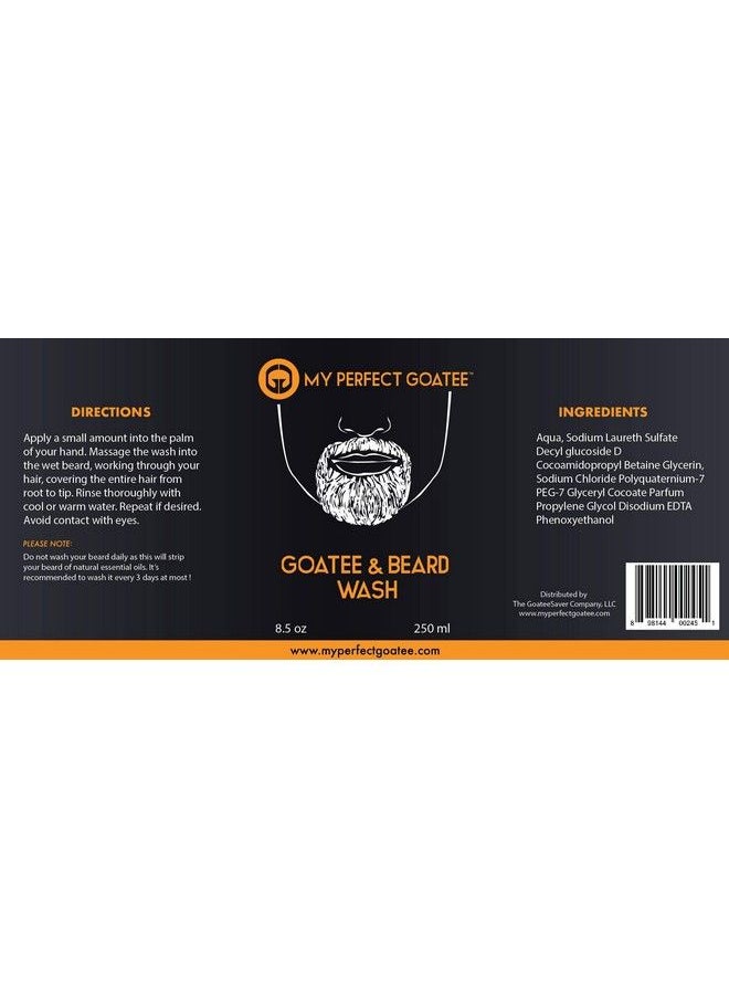 My Perfect Goatee ® Premium Beard Wash And Beard Conditioner Hydrating Facial Hair Cleanser (8.5 Oz Beard Wash)  - Image 4